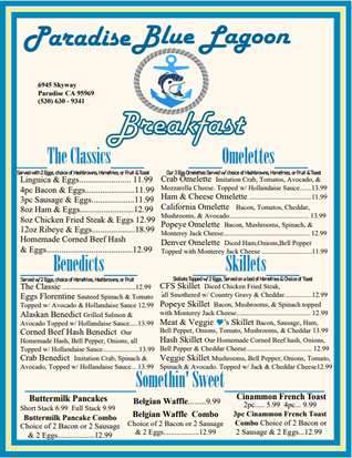 Paradise Blue Lagoon Chowder House Inside